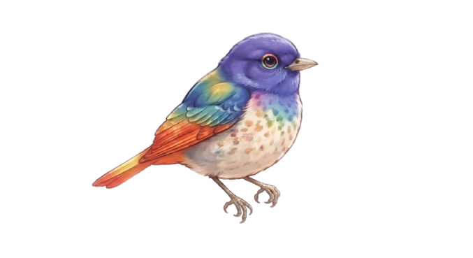 Lolly bird character